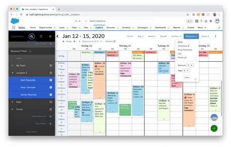 availability calendar software for resources